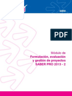 Formulacion Evaluacion y Gestion de Proyectos 2013 2