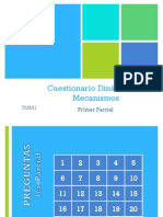 Cuestionario Dinámica de Mecanismos