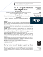 Consequences of Performance Appraisal Experiences On HRM Outcomes