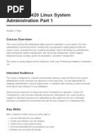 Linux System Administration