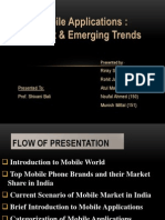 India-Current Trends in Mobile Apps