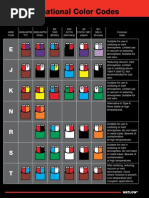 Aircraft System Color Codes Guide | PDF | Grey | Color