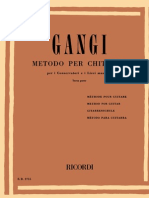 Mario Gangi - Metodo Per Chitarra - Terza Parte (Guitar Method, Third Part, 22 Studies)