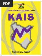 Download Preliminary Report for Kenya AIDS indicator survey 2012pdf by Kenyan Facts SN167580994 doc pdf
