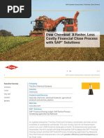 Dow Chemical: A Faster, Less Costly Financial Close Process With SAP® Solutions