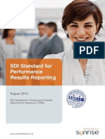 Sunrise SDI Standard For Performance Results For Sostenuto ITSM3