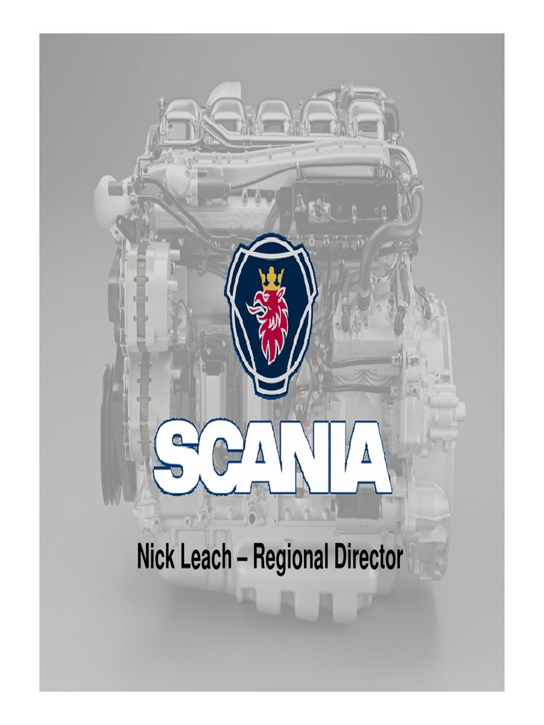 Scania Diesel Engine Emission Solutions | PDF | N Ox | Exhaust Gas