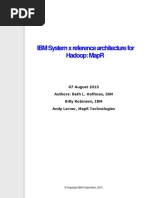 IBM System X Reference Architecture For Hadoop: MapR