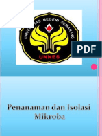 Penanaman Dan Isolasi Mikroba