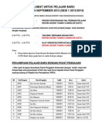 Tentatif Perjumpaan Pelajar