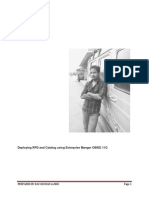 Deploying RPD and Catalog Using Enterprise Manger OBIEE 11G