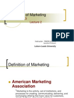 Principles of Marketing-Lcture 2