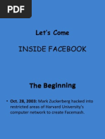 Inside the Facebook