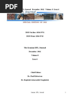 Download Iranian Efl Journal Volume 8 Issue 6 by dentisak8535 SN167601454 doc pdf