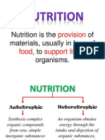 Nutrition and Balanced Diet