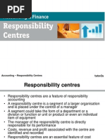 Accounting - Responsibility Centres