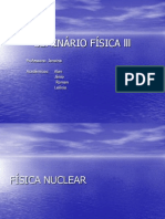 SEMINÁRIO FÍSICA lll