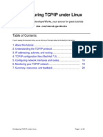 Configuring TCP-IPredhat Rhel 6 and Linux