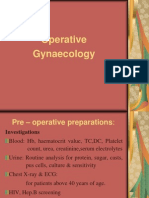 Operative Gynaecology