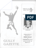 Gully Gazette 1981 April 12 V Northcote City