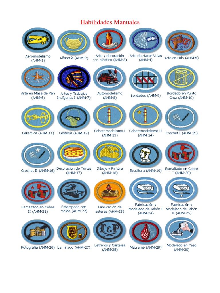 Especialidades Club de Conquistadores