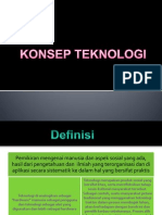 konsep teknologi