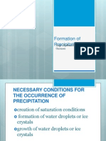 Formation of Precipitation