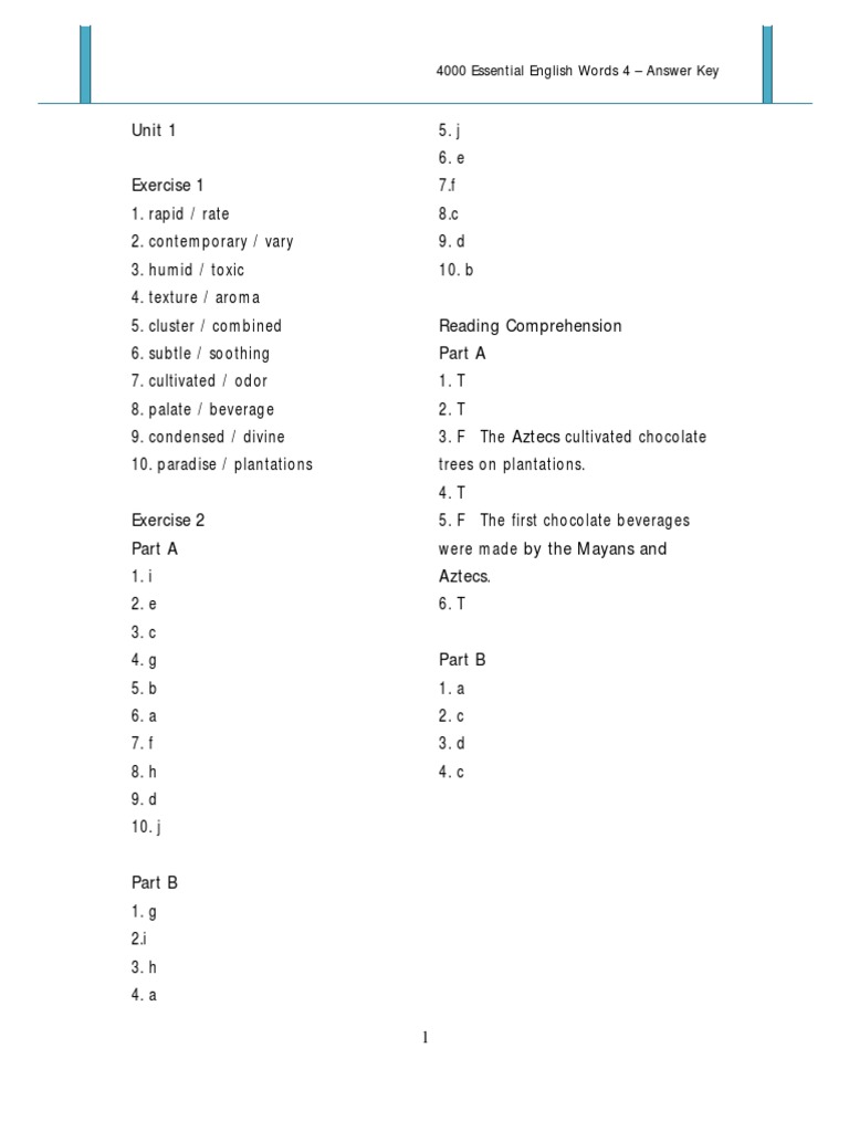 4000 Essential English Words 2