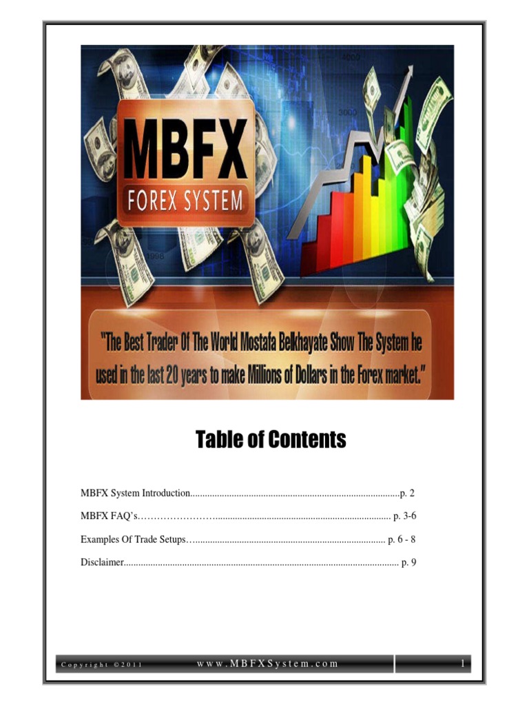 Mbfx Manual Algorithmic Trading Foreign Exchange Market - 