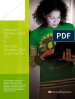 Microsoft Dynamics CRM 2013 & Microsoft Dynamics CRM Online Fall '13