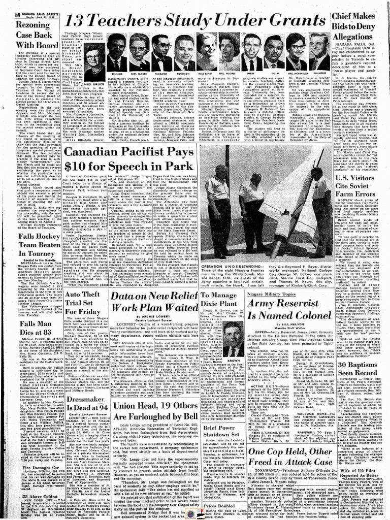 Niagara Falls Gazette 42362 Download Free PDF Sermon Methodism