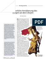 Die Zögerliche Annäherung Des Bürgers An Den Citoyen PDF