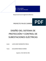 Diseño de sistemas de proteccion y control de sistemas electricos