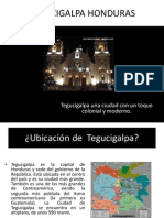 Presentacion de Tegucigalpa