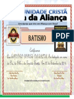 Certificado Sandro Gomes