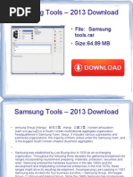 Download samsung tools by TimMorgan25 SN167675272 doc pdf