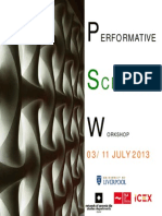 Performative Screens Workshop Launch