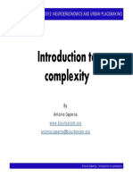 Introduction To Complexity Science, by Antonio Caperna, PHD