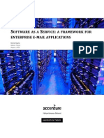 SaaS-A Framework For Enterprise E-Mail Applications - Master Thesis