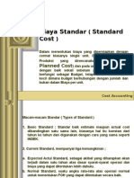 Biaya Standar (Standard Cost)