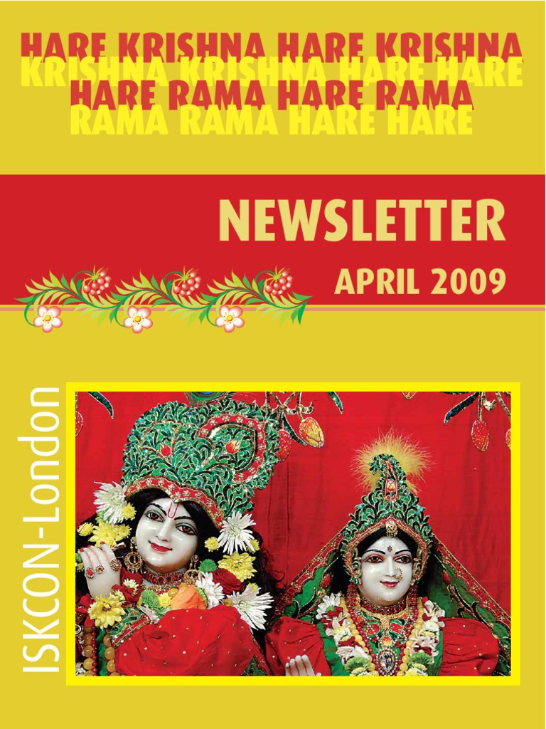Krishna Krishna Hare Hare Rama Rama Hare Hare | PDF | Hindu Texts ...