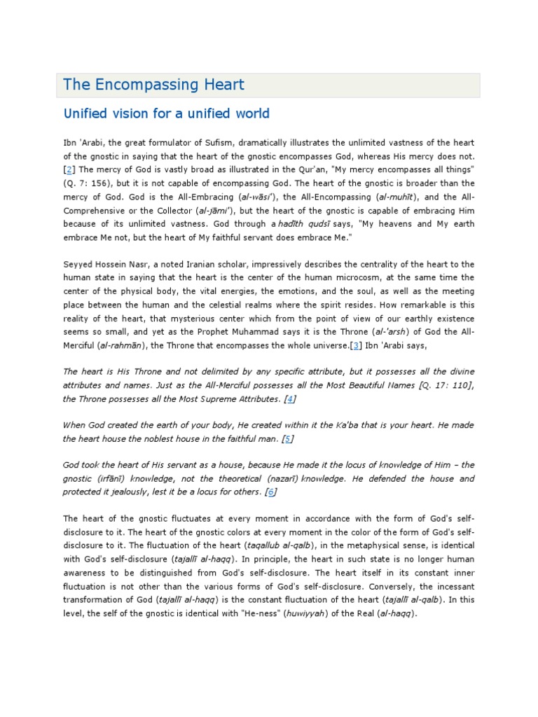 The Encompassing Heart | PDF