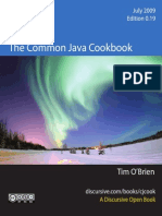 Common Java Cookbook