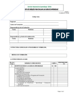 Formato  015 Lista de chequeo para evaluar las Guías de aprendizaje