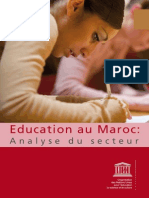 Education Au Maroc - Analyse Du Secteur PDF