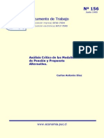 Análisis crítico de los modelos de pensión y propuesta alternativa- Ruíz