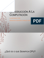 Introducción A La Computación