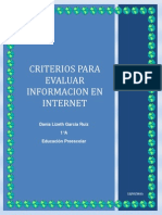 Criterios para Evaluar Información en Internet PDF