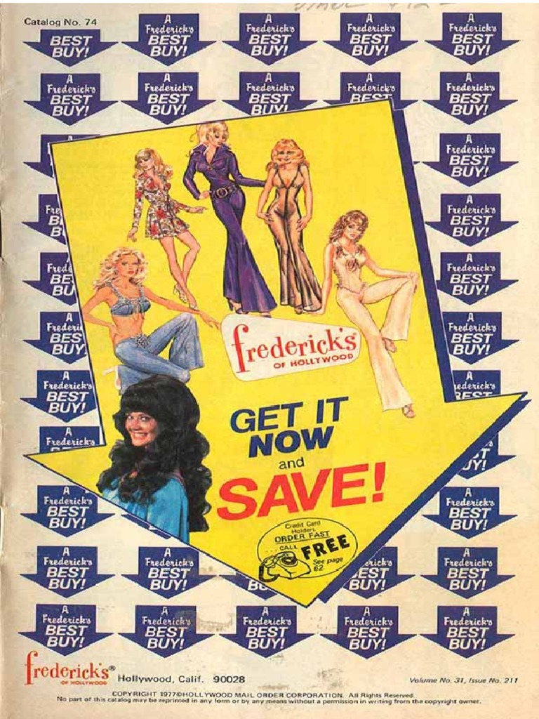 Frederick's of Hollywood 1977 Catalog | PDF | Language Arts