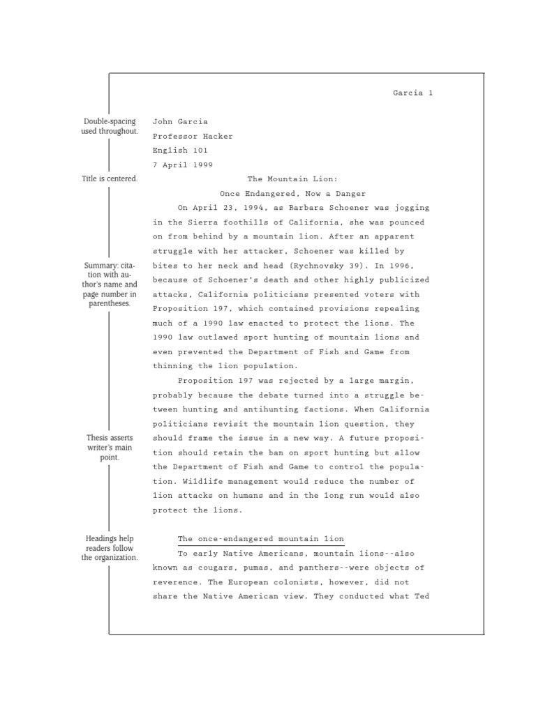 mla research proposal